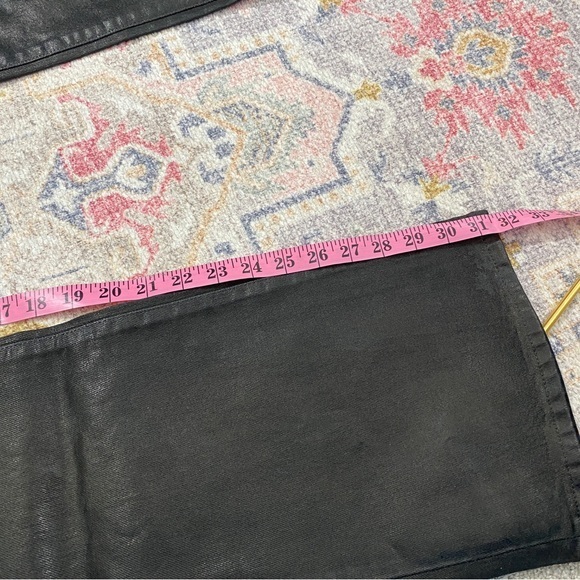 Anthropologie‎ 3X1 NYC Farrah Coated High Rise Bell Bottom Flare Jeans Italy - Picture 15 of 15